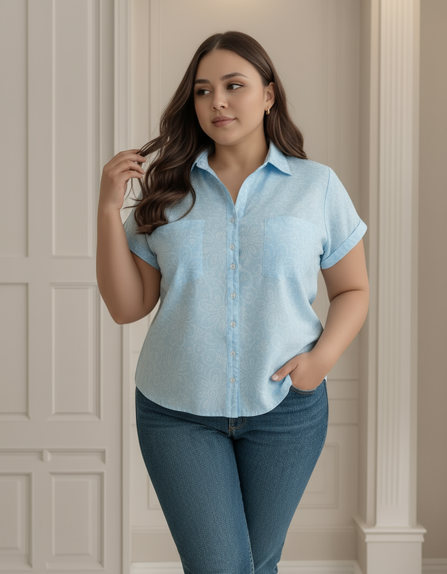BLUSA FLOR