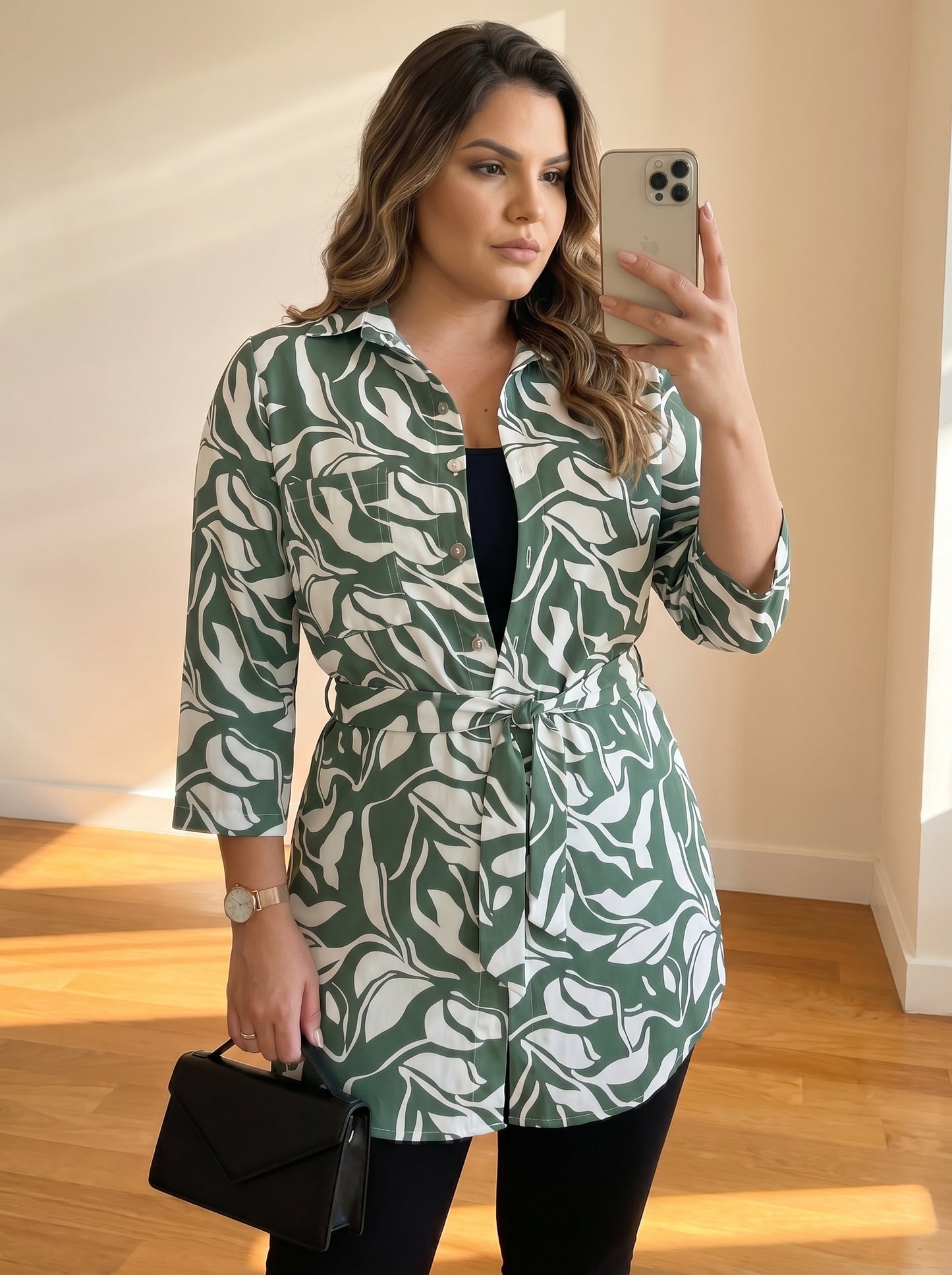 BLUSA BLUSON ESTAMPADO